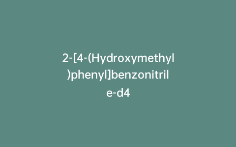 2-[4-(Hydroxymethyl)phenyl]benzonitrile-d4