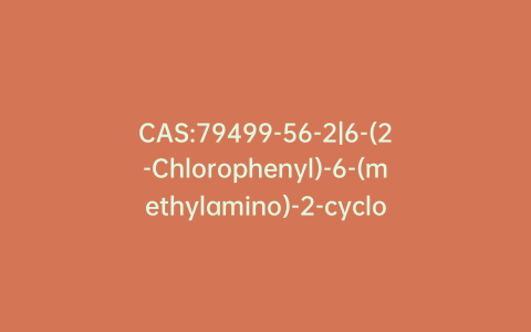 CAS:79499-56-2|6-(2-Chlorophenyl)-6-(methylamino)-2-cyclohexen-1-one