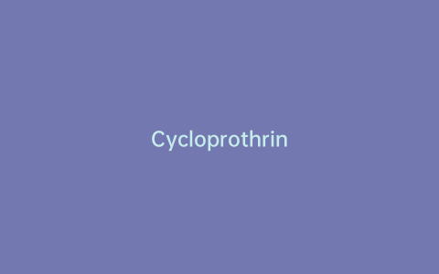 Cycloprothrin