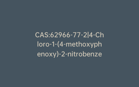 CAS:62966-77-2|4-Chloro-1-(4-methoxyphenoxy)-2-nitrobenzene