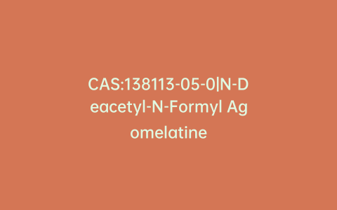 CAS:138113-05-0|N-Deacetyl-N-Formyl Agomelatine
