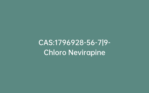 CAS:1796928-56-7|9-Chloro Nevirapine