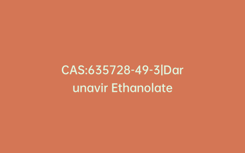 CAS:635728-49-3|Darunavir Ethanolate