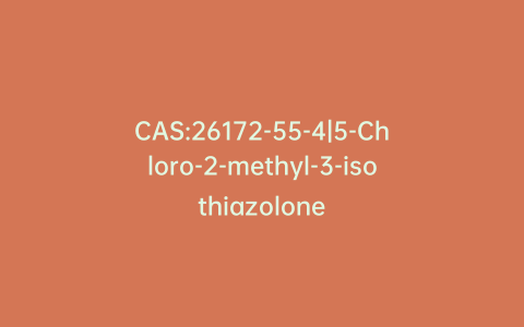 CAS:26172-55-4|5-Chloro-2-methyl-3-isothiazolone