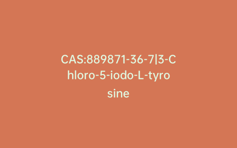CAS:889871-36-7|3-Chloro-5-iodo-L-tyrosine