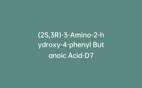 (2S,3R)-3-Amino-2-hydroxy-4-phenyl Butanoic Acid-D7