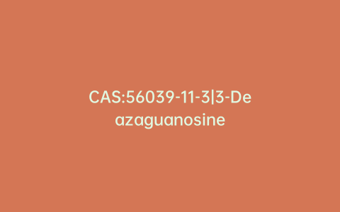 CAS:56039-11-3|3-Deazaguanosine