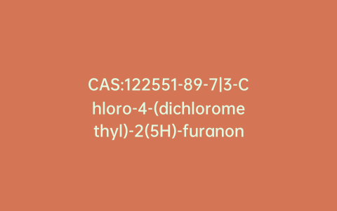 CAS:122551-89-7|3-Chloro-4-(dichloromethyl)-2(5H)-furanone