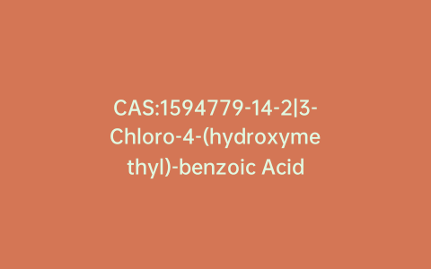 CAS:1594779-14-2|3-Chloro-4-(hydroxymethyl)-benzoic Acid