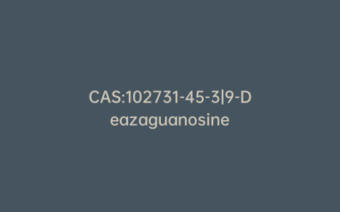 CAS:102731-45-3|9-Deazaguanosine