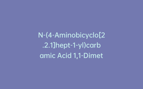 N-(4-Aminobicyclo[2.2.1]hept-1-yl)carbamic Acid 1,1-Dimethylethyl Ester