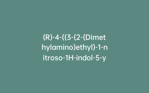 (R)-4-((3-(2-(Dimethylamino)ethyl)-1-nitroso-1H-indol-5-yl)methyl)oxazolidin-2-one