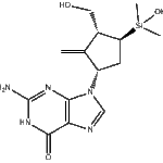 CAS:870614-82-7|4-Dehydroxy-4-dimethylhydroxysilyl Entecavir